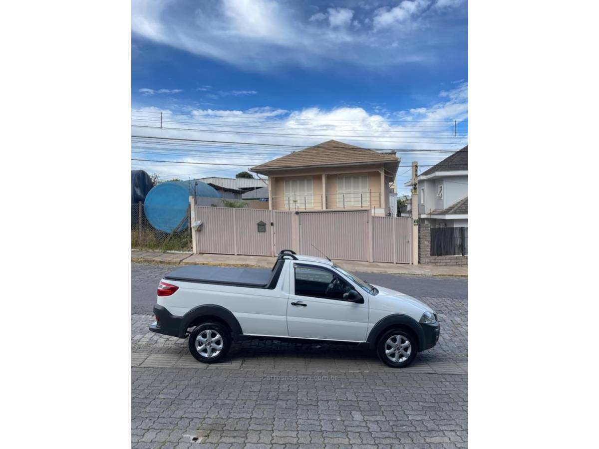 FIAT - STRADA - 2018/2019 - Branca - R$ 59.500,00
