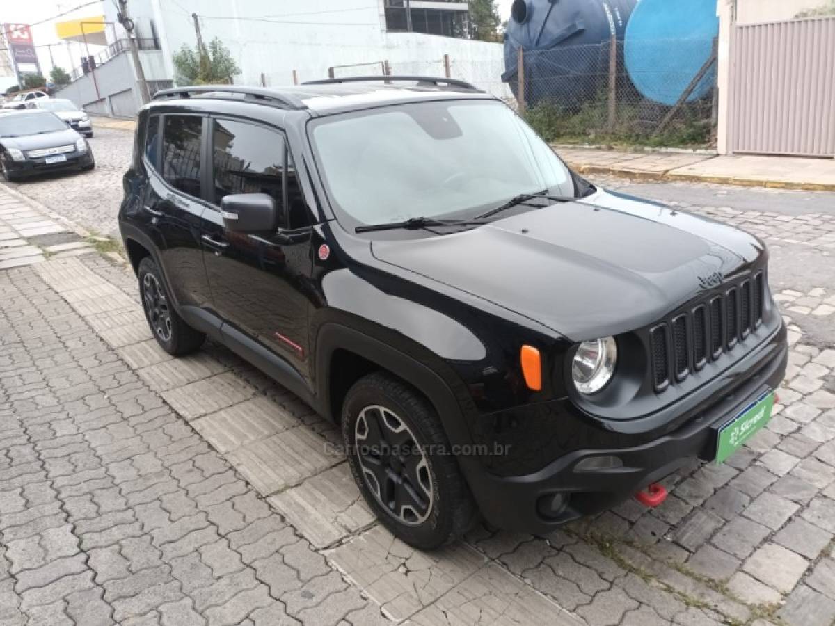 JEEP - RENEGADE - 2015/2016 - Preta - R$ 84.500,00