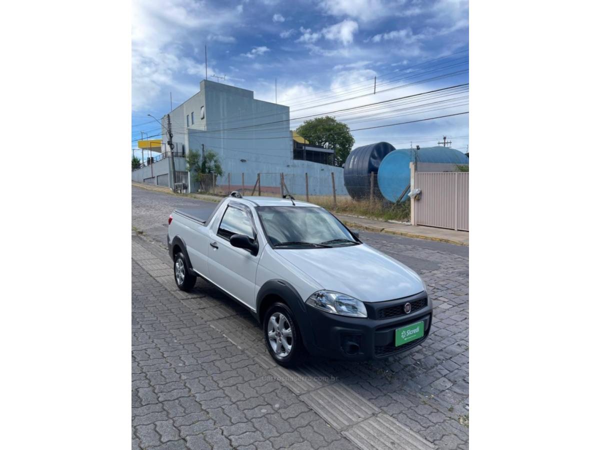 FIAT - STRADA - 2018/2019 - Branca - R$ 59.500,00