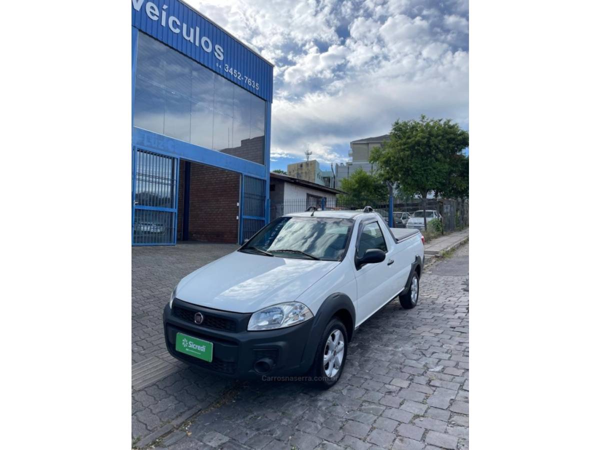 FIAT - STRADA - 2018/2019 - Branca - R$ 59.500,00