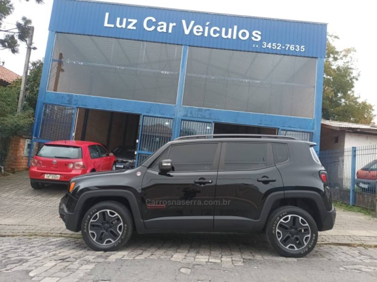 JEEP - RENEGADE - 2015/2016 - Preta - R$ 84.500,00