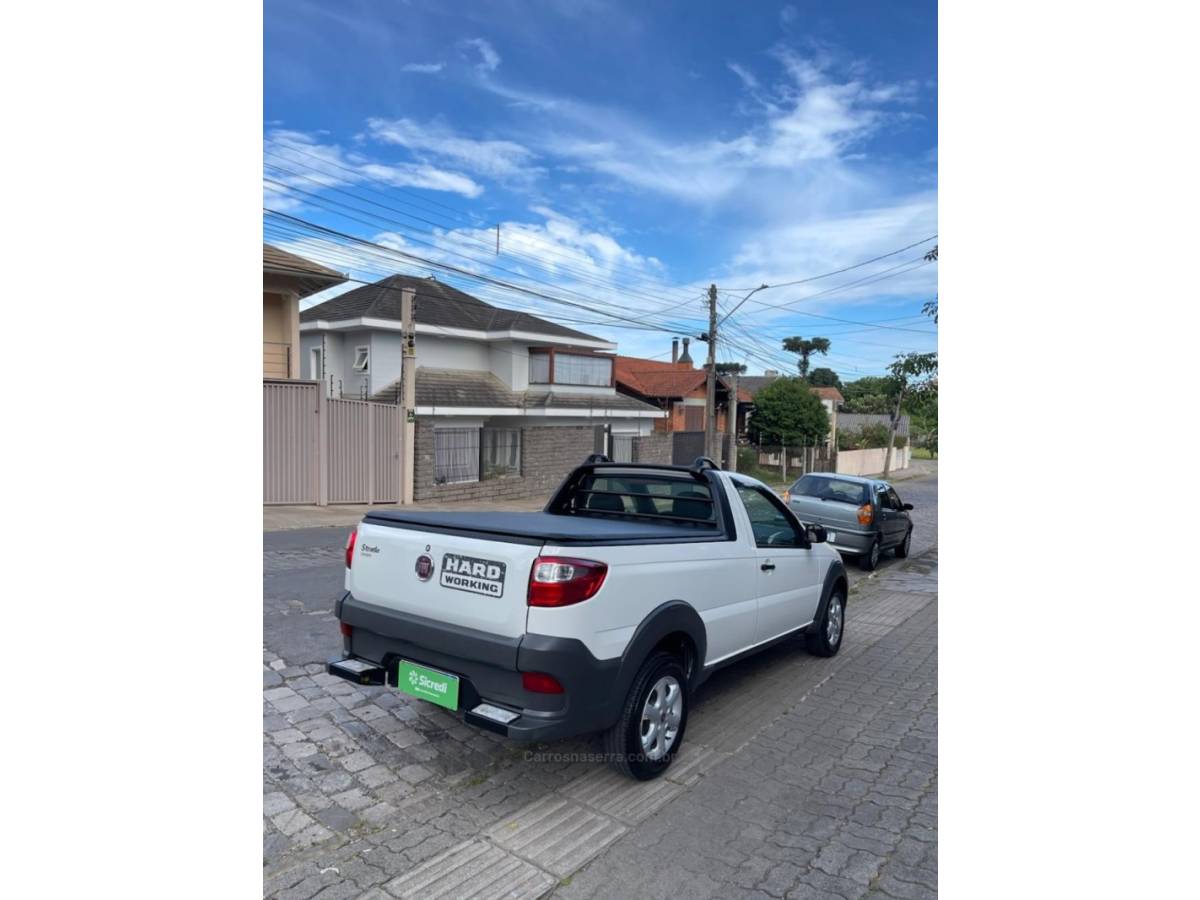 FIAT - STRADA - 2018/2019 - Branca - R$ 59.500,00